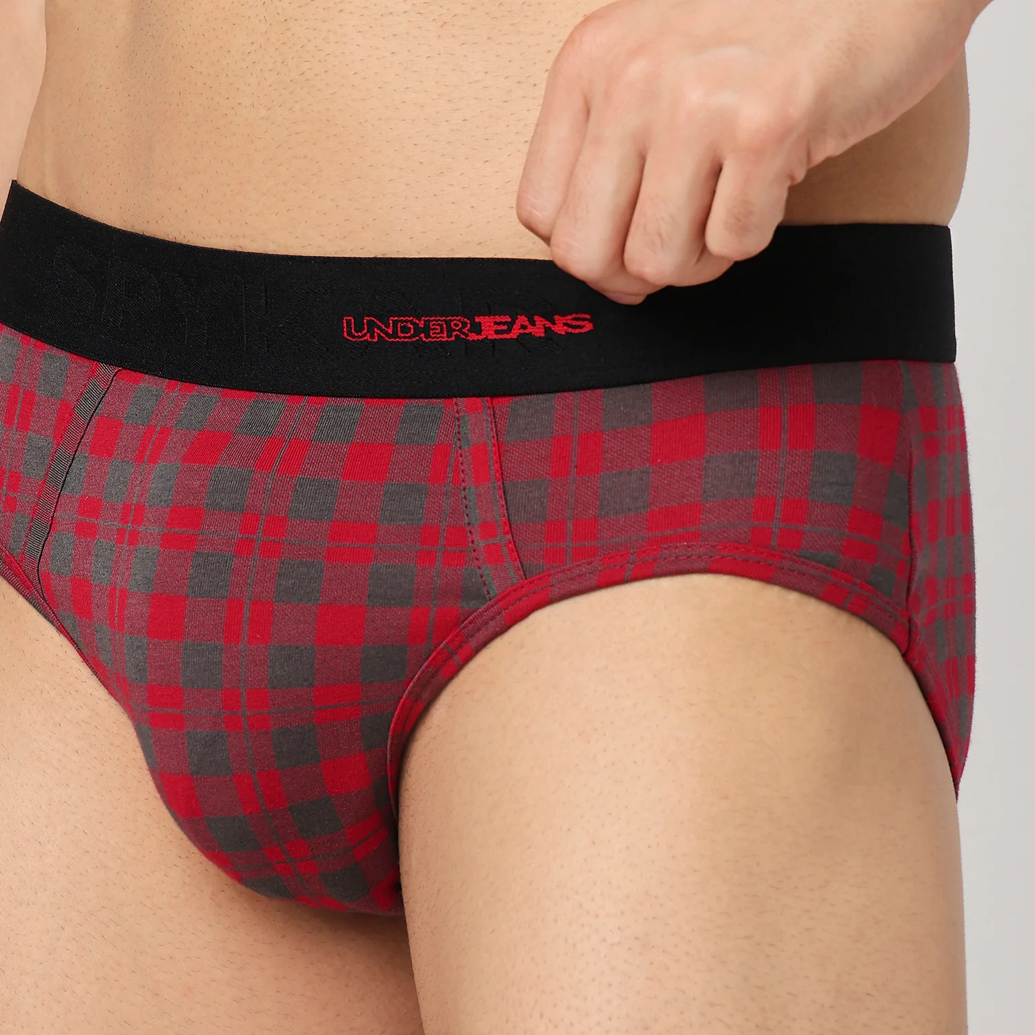 Underjeans Pack Of 2 Cotton Blend Mid Rise Briefs - Image 6