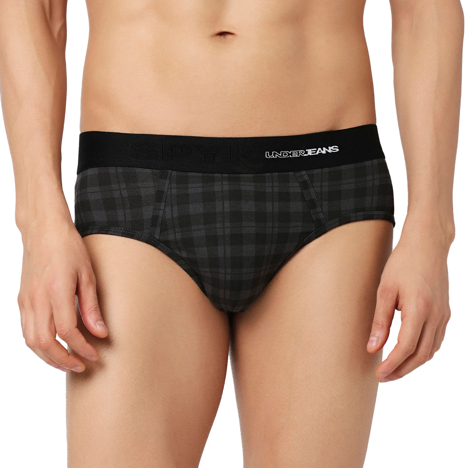 Underjeans Pack Of 3 Cotton Blend Mid-Rise Briefs - Image 3