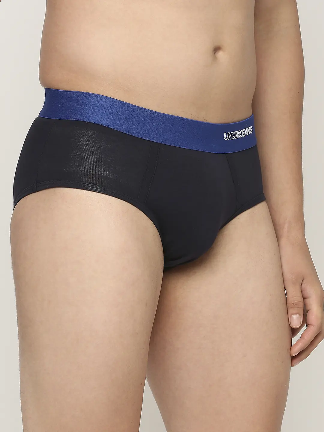 Underjeans Pack Of 3  Cotton Blend Print Briefs - Image 5
