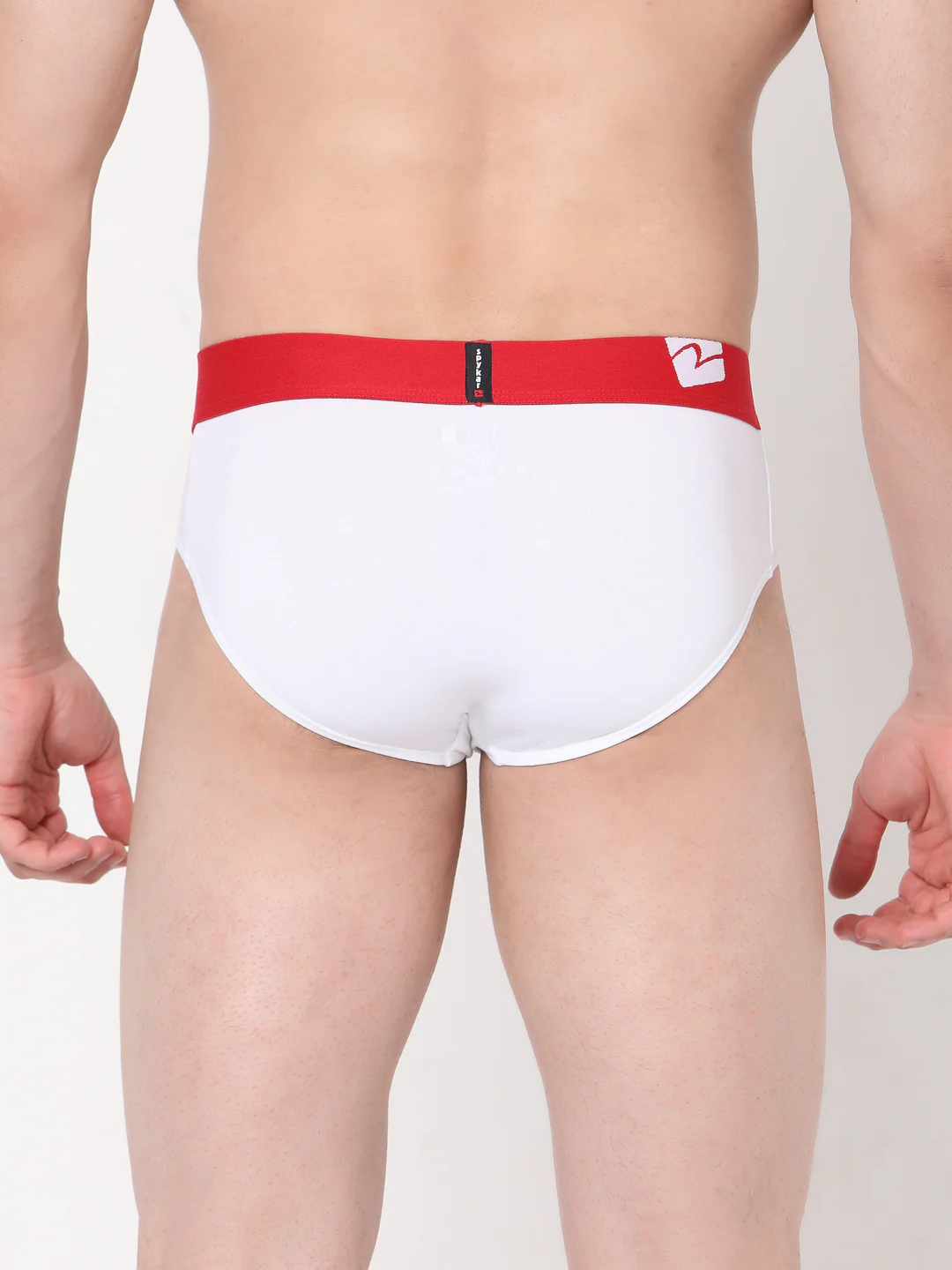 Underjeans Cotton Blend White Brief - Image 5