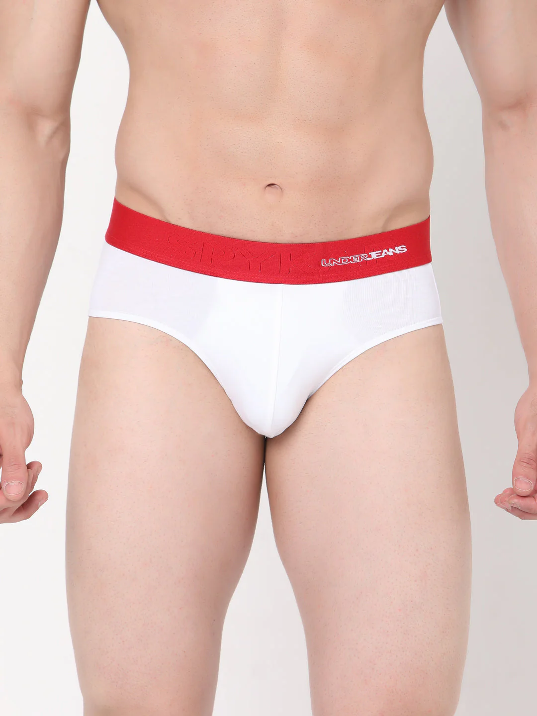 Underjeans Cotton Blend White Brief - Image 6