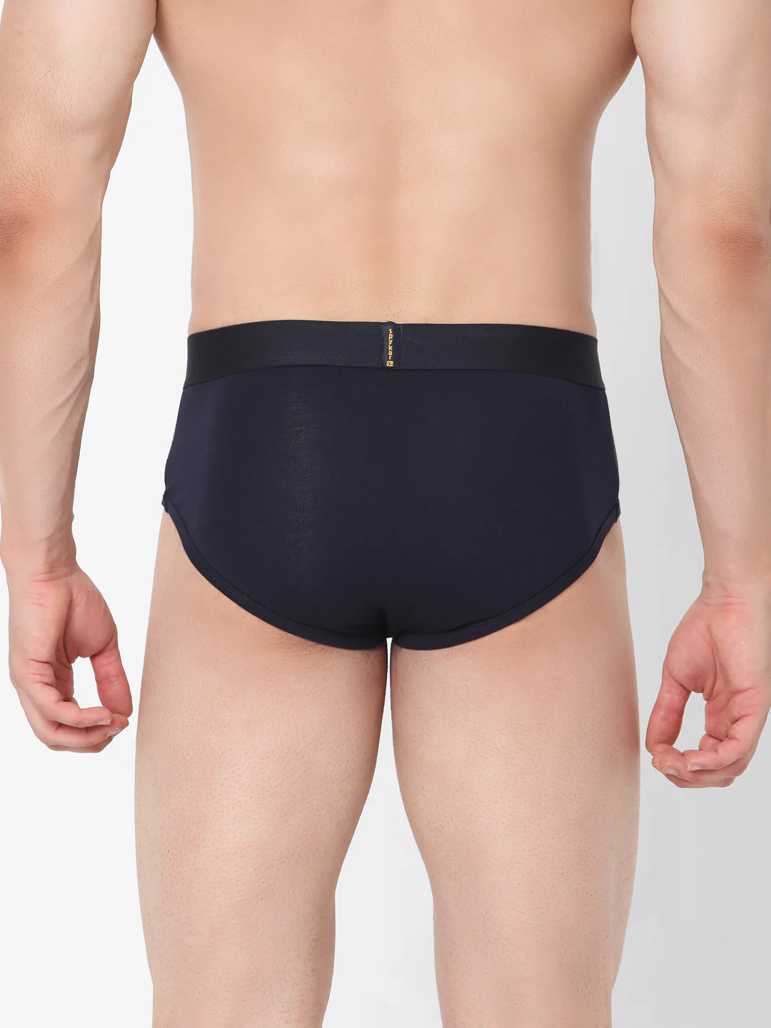 Underjeans Cotton Blend Navy Brief - Image 5