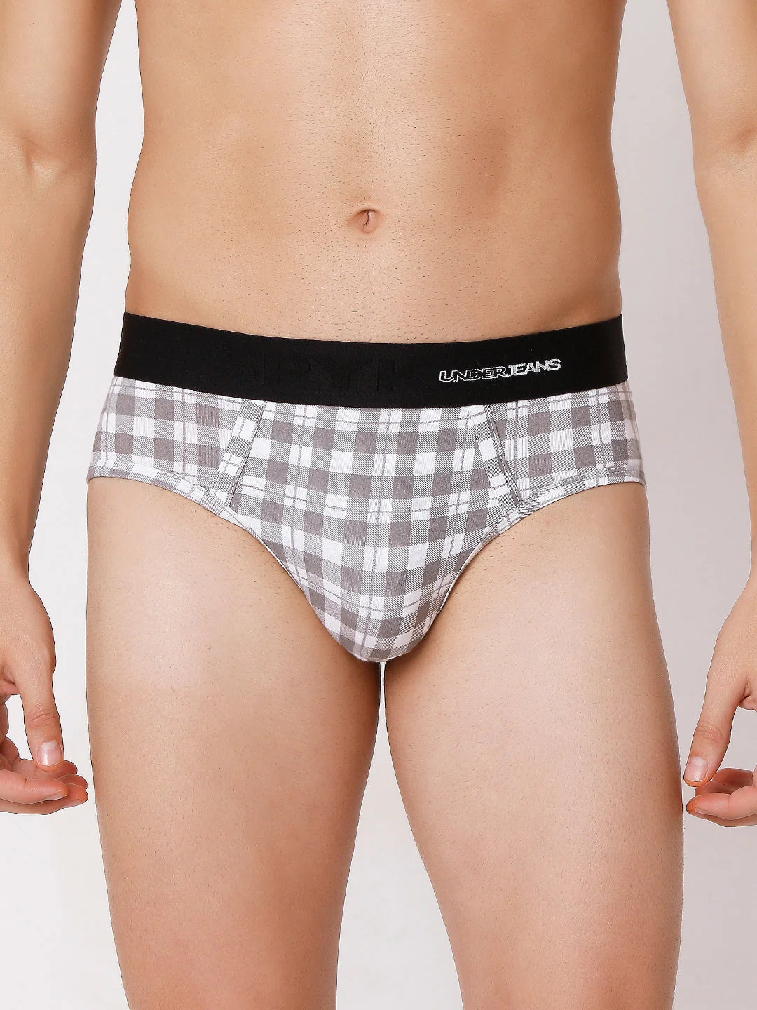 Underjeans Pack Of 2 Cotton Blend Regular Fit Briefs - Image 4