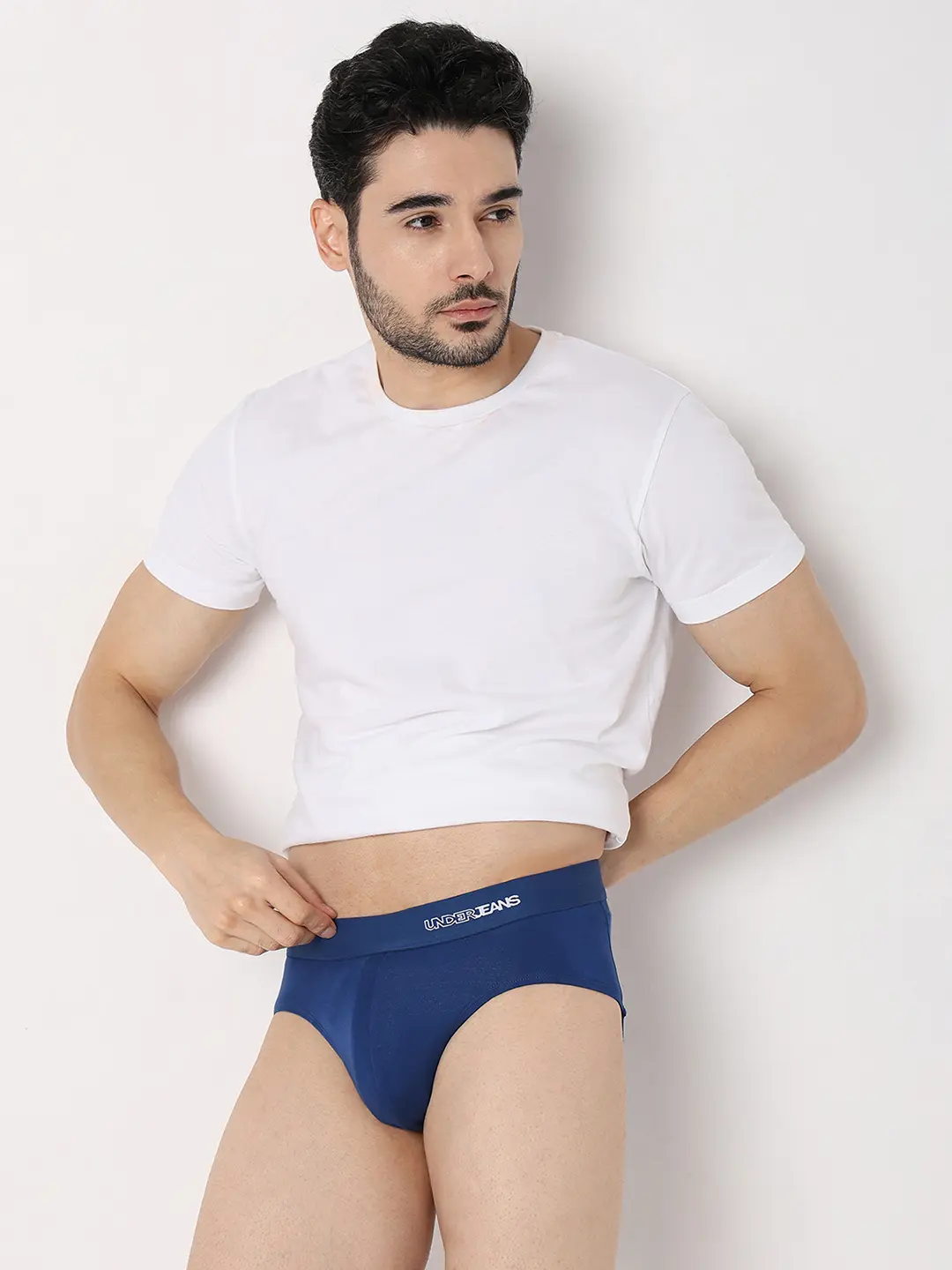 Underjeans Cotton Blend Regular Fit Brief - Image 2