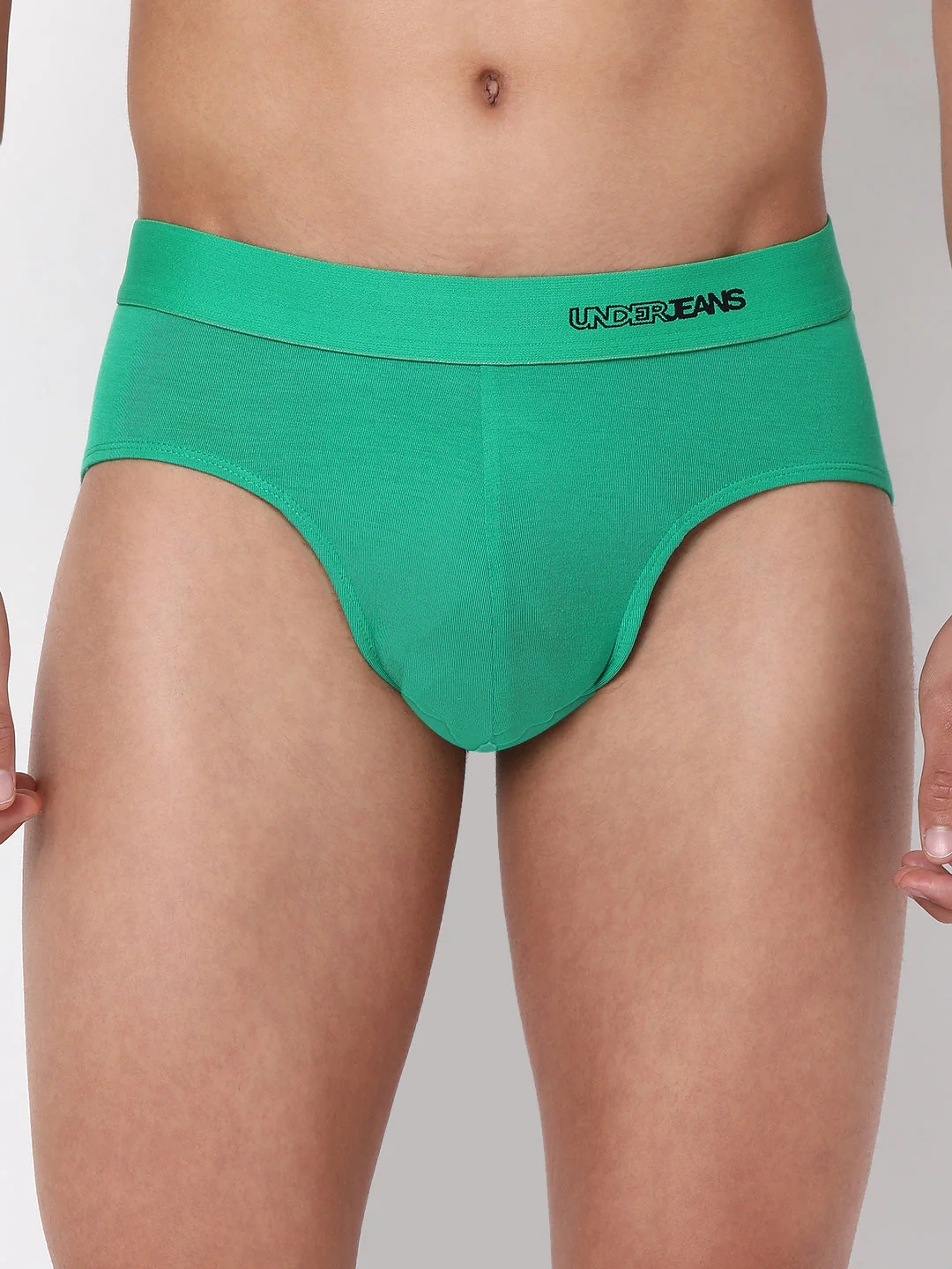 Underjeans Green Micromodal Brief - Image 3