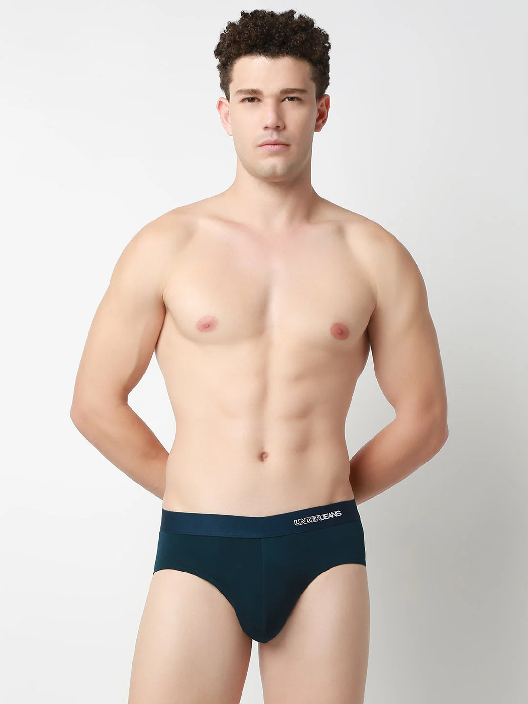 Underjeans Mid-Rise Solid Ultrasoft Brief
