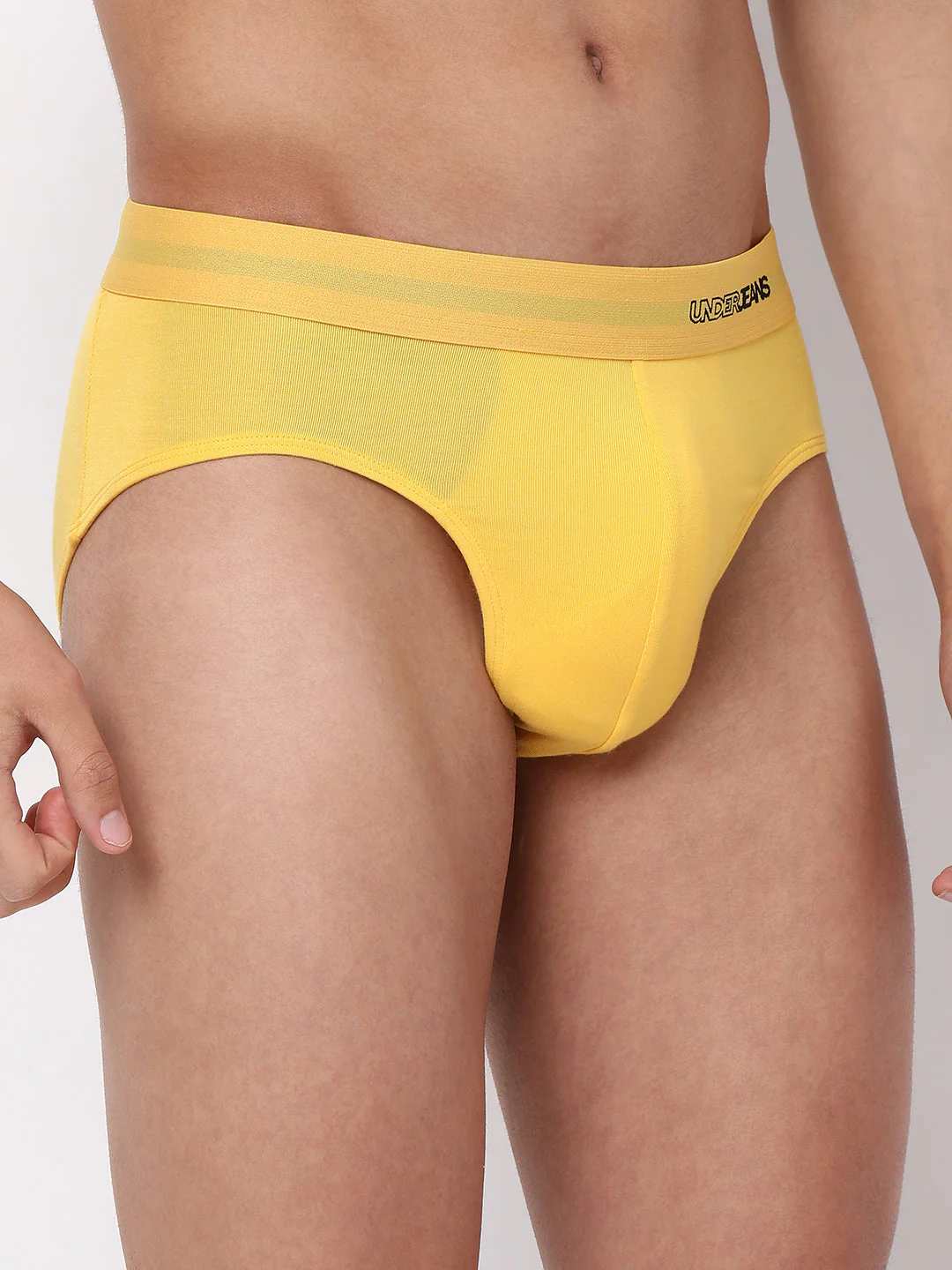 Underjeans Yellow Micromodal Brief - Image 4