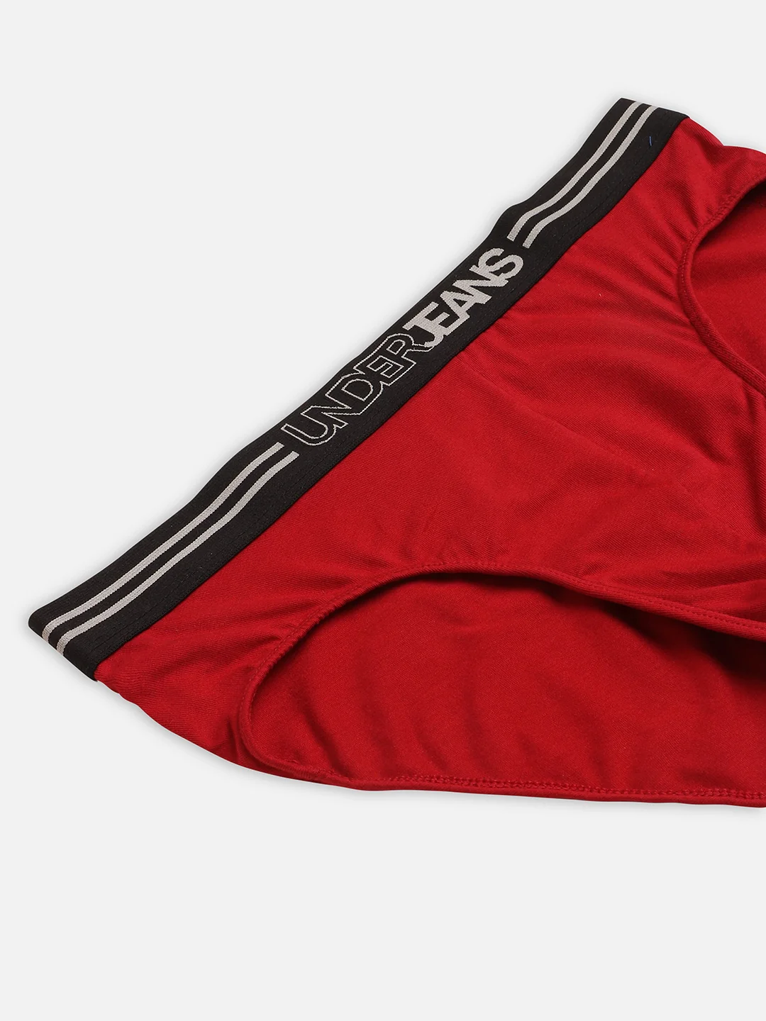 Underjeans Maroon Regular Fit Brief - Image 9