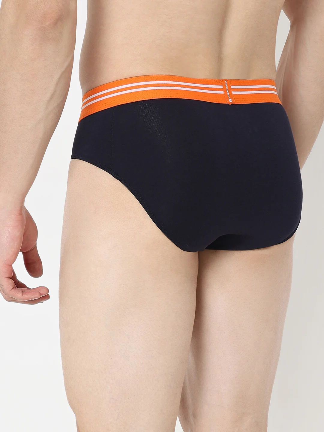Underjeans Navy Regular Fit Brief - Image 5