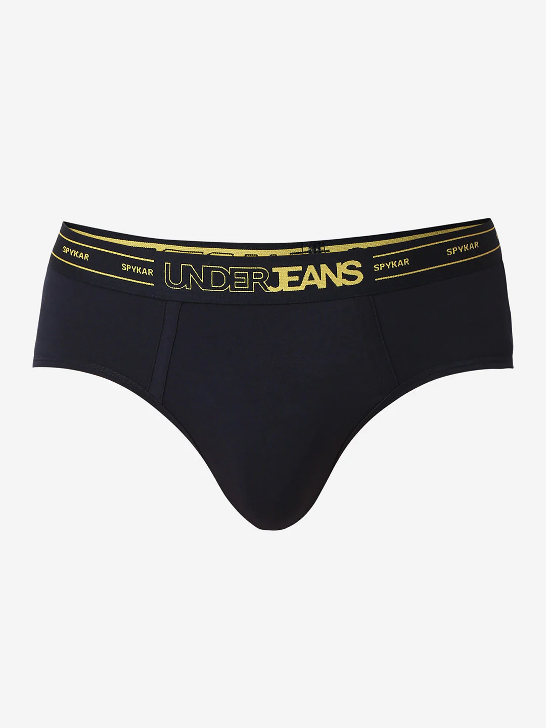 Underjeans Navy Mid-Rise Solid Ultrasoft Brief - Image 8