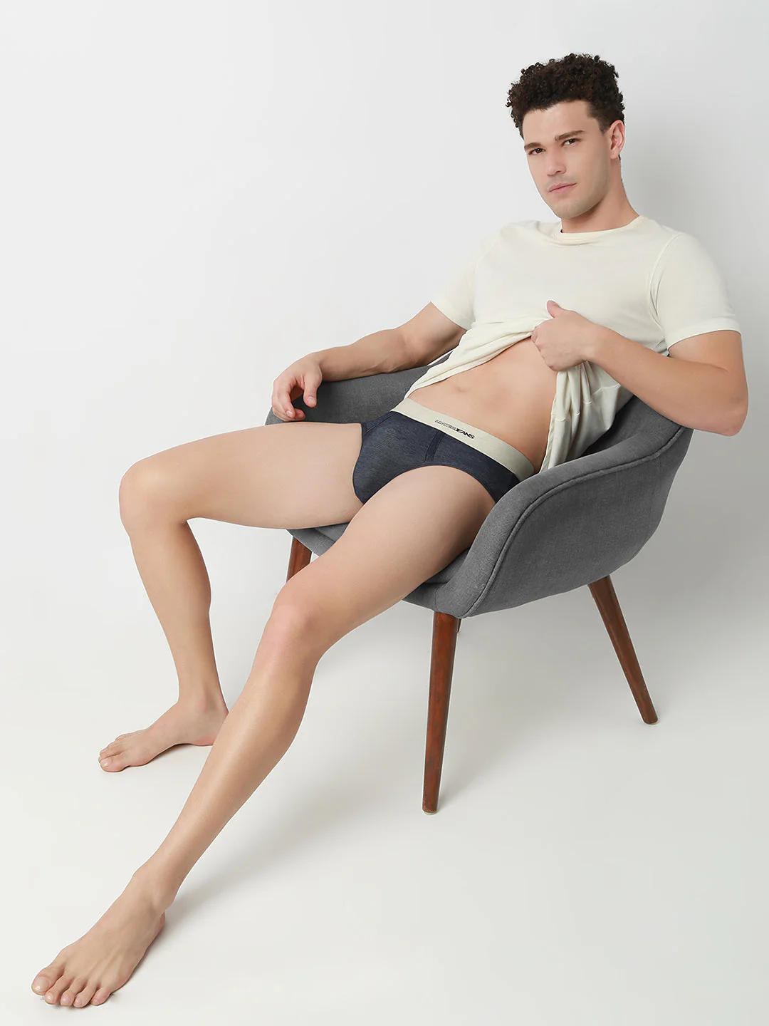 Underjeans Mid-Rise Solid Ultrasoft Brief - Image 6