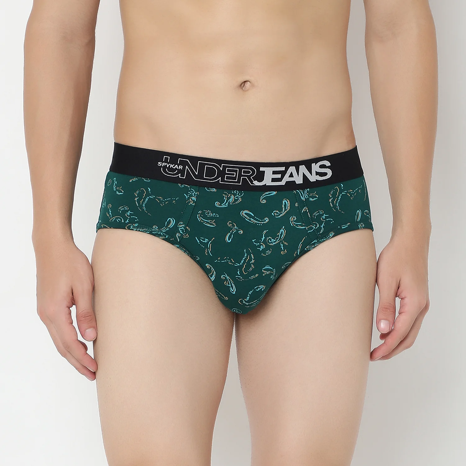 Underjeans Green Ultrasoft Brief - Image 3