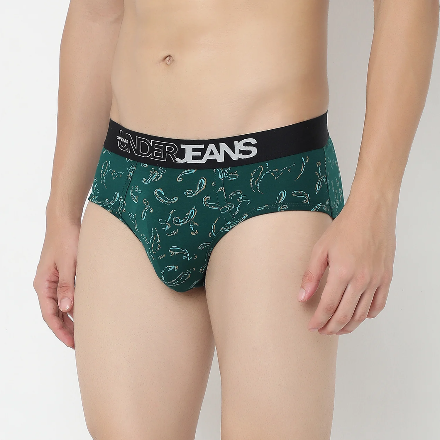 Underjeans Green Ultrasoft Brief - Image 4