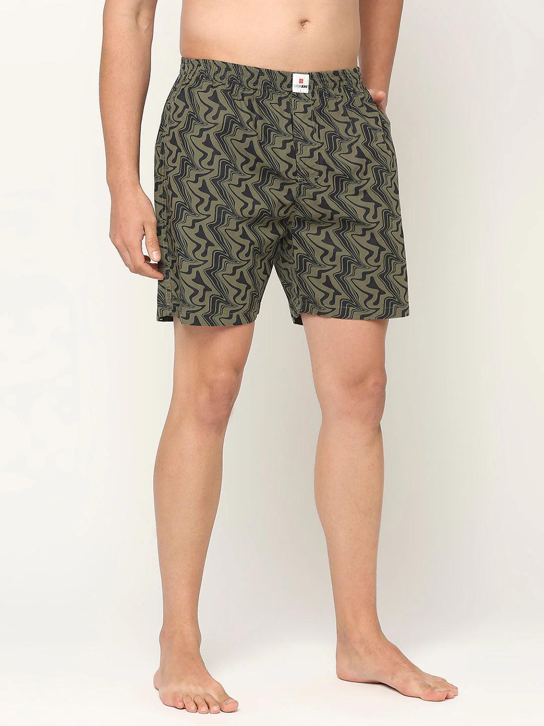 Underjeans Print Cotton Boxers - Image 4
