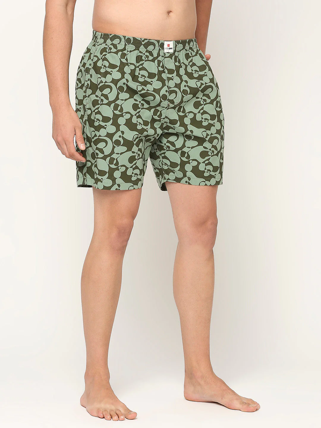 Underjeans Print Cotton Boxers - Image 4