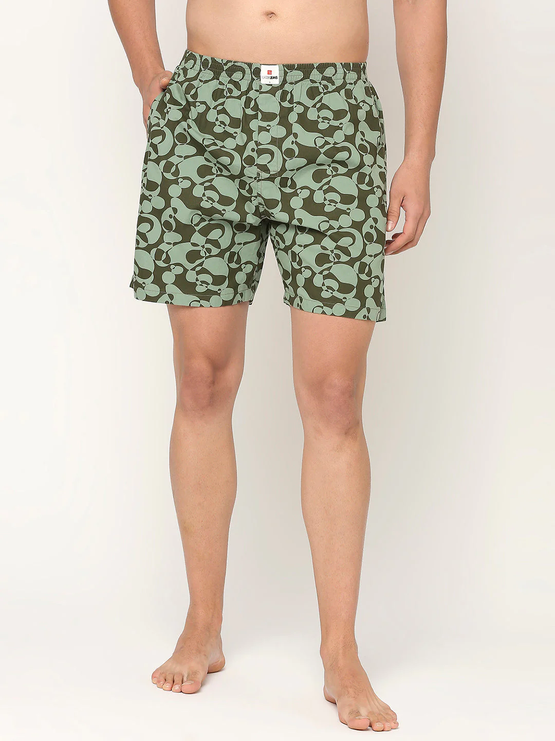 Underjeans Print Cotton Boxers - Image 8