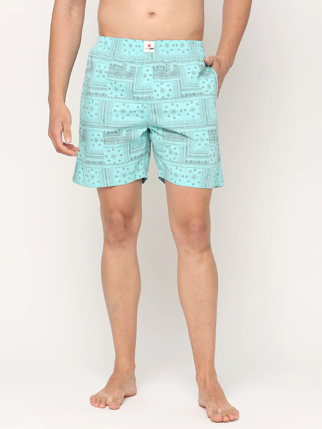 Underjeans Print Cotton Boxers - Image 8