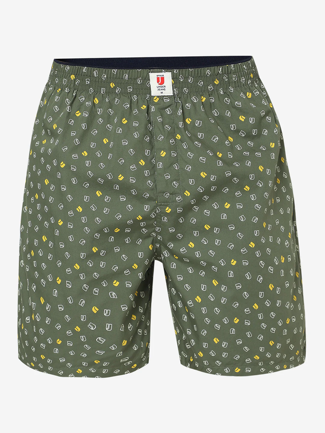 Underjeans Cotton Olive Boxers - Image 7