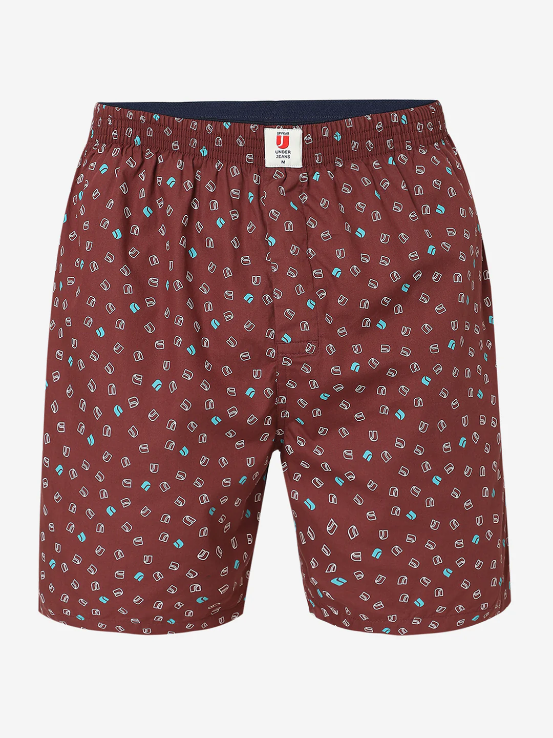 Underjeans Cotton Wine Boxers - Image 6