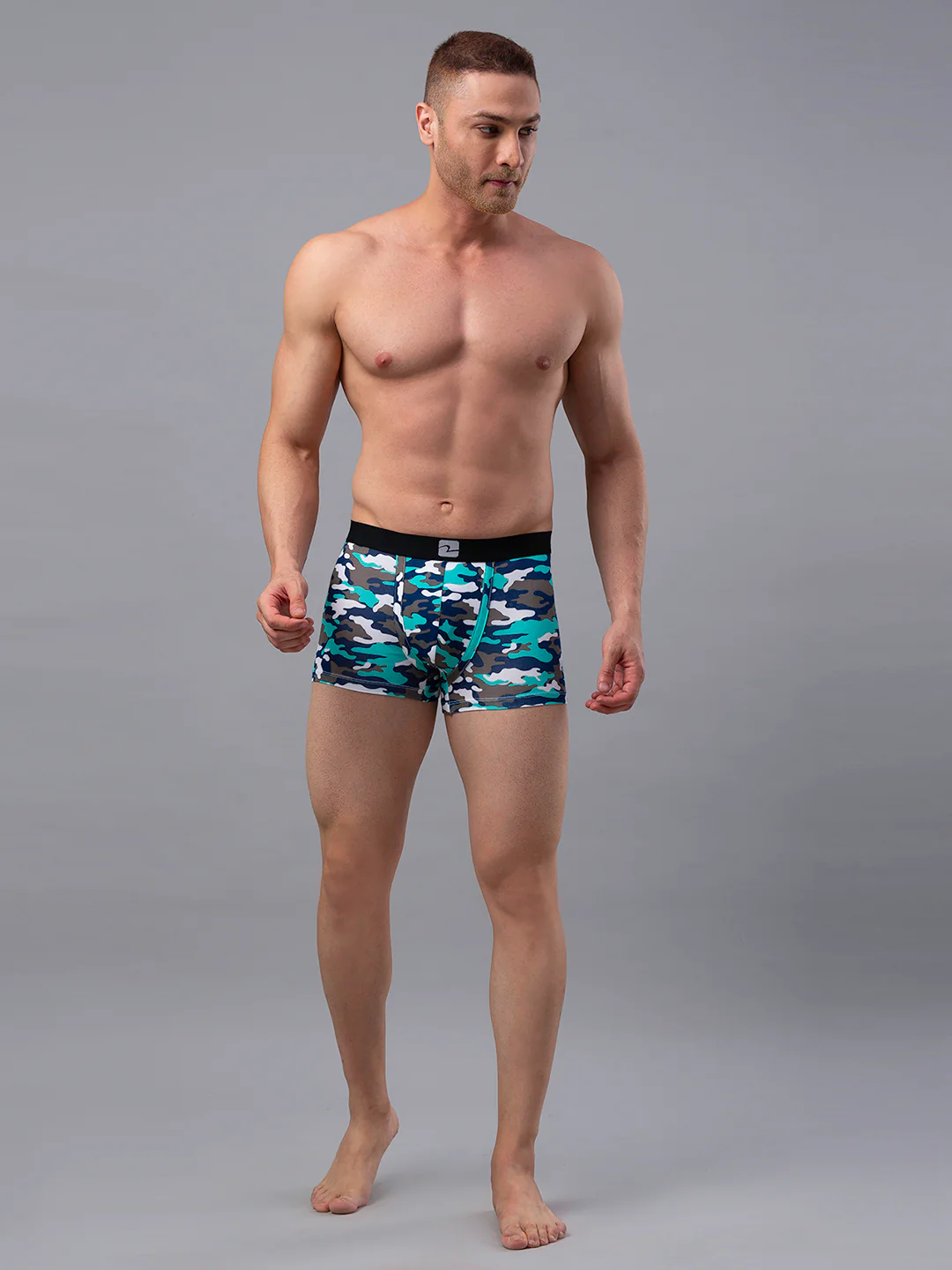 Underjeans Pack Of 2 Cotton Blend Trunks - Image 2