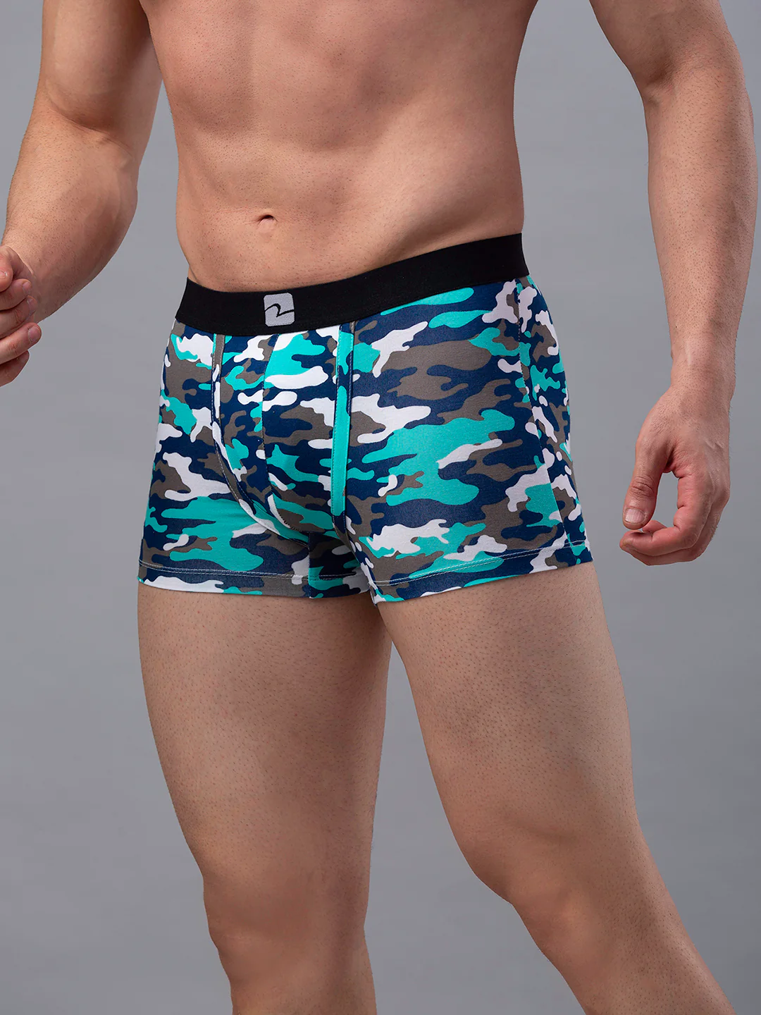 Underjeans Pack Of 2 Cotton Blend Trunks - Image 5