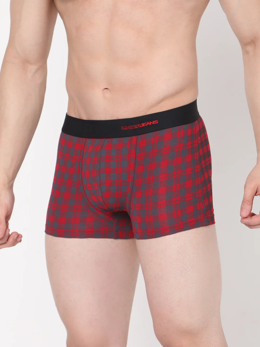 Underjeans Pack Of 2 Cotton Blend Black Trunks - Image 3