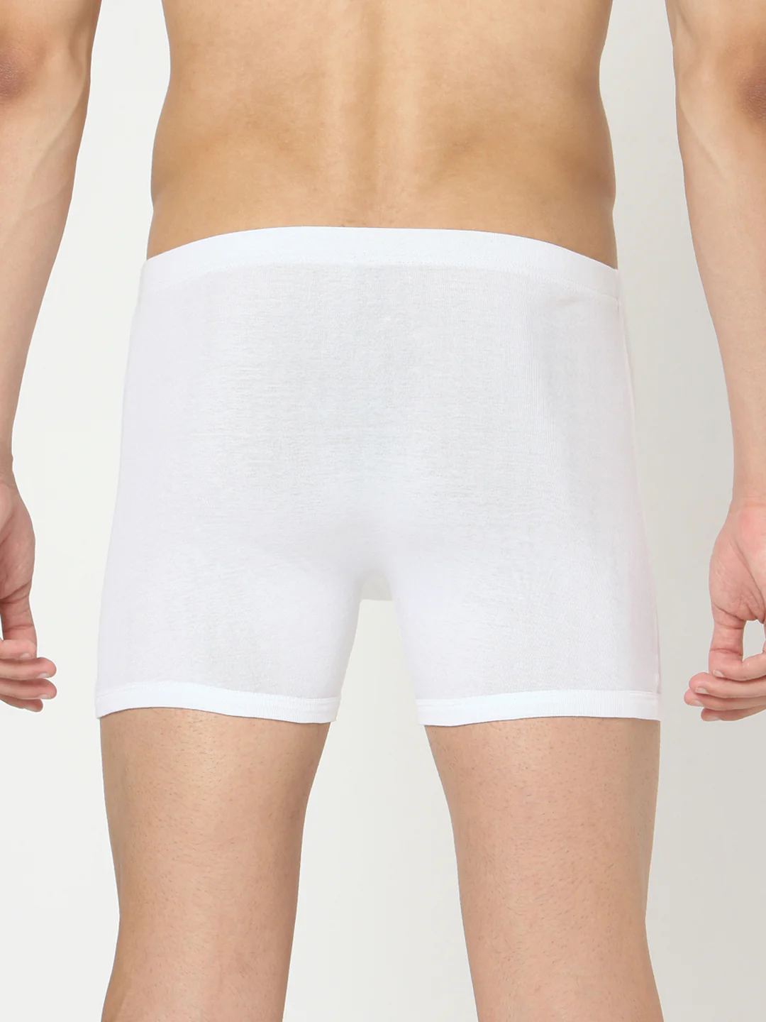 Underjeans Pack Of 2 Cotton Blend White Trunks - Image 5