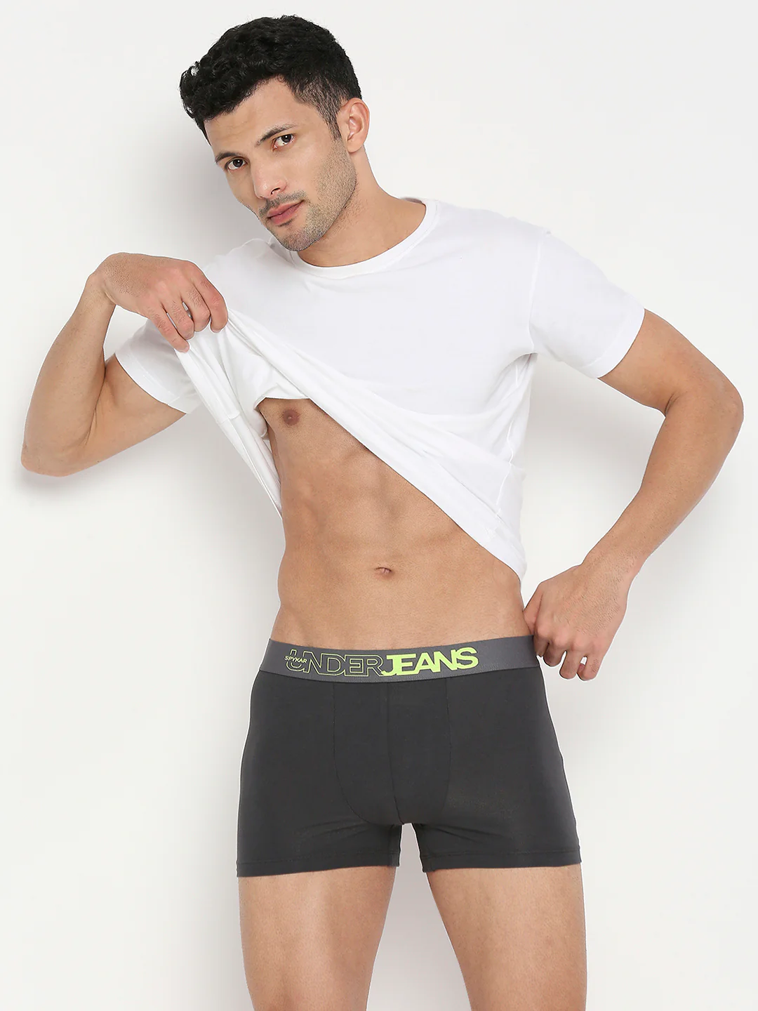 Underjeans Pack Of 2 Cotton Blend Trunks - Image 2