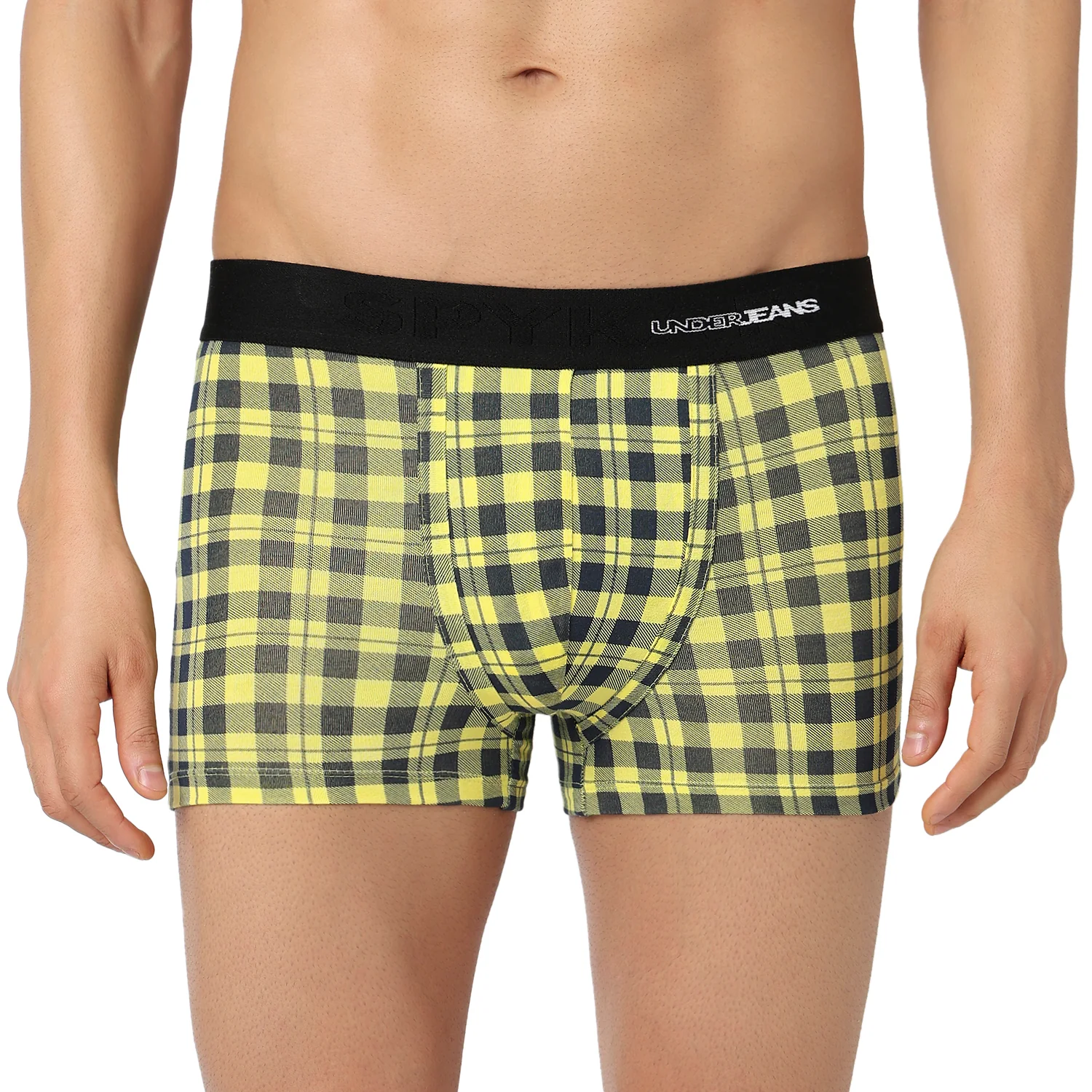 Underjeans Pack Of 2 Cotton Blend Mid-Rise Trunks - Image 4