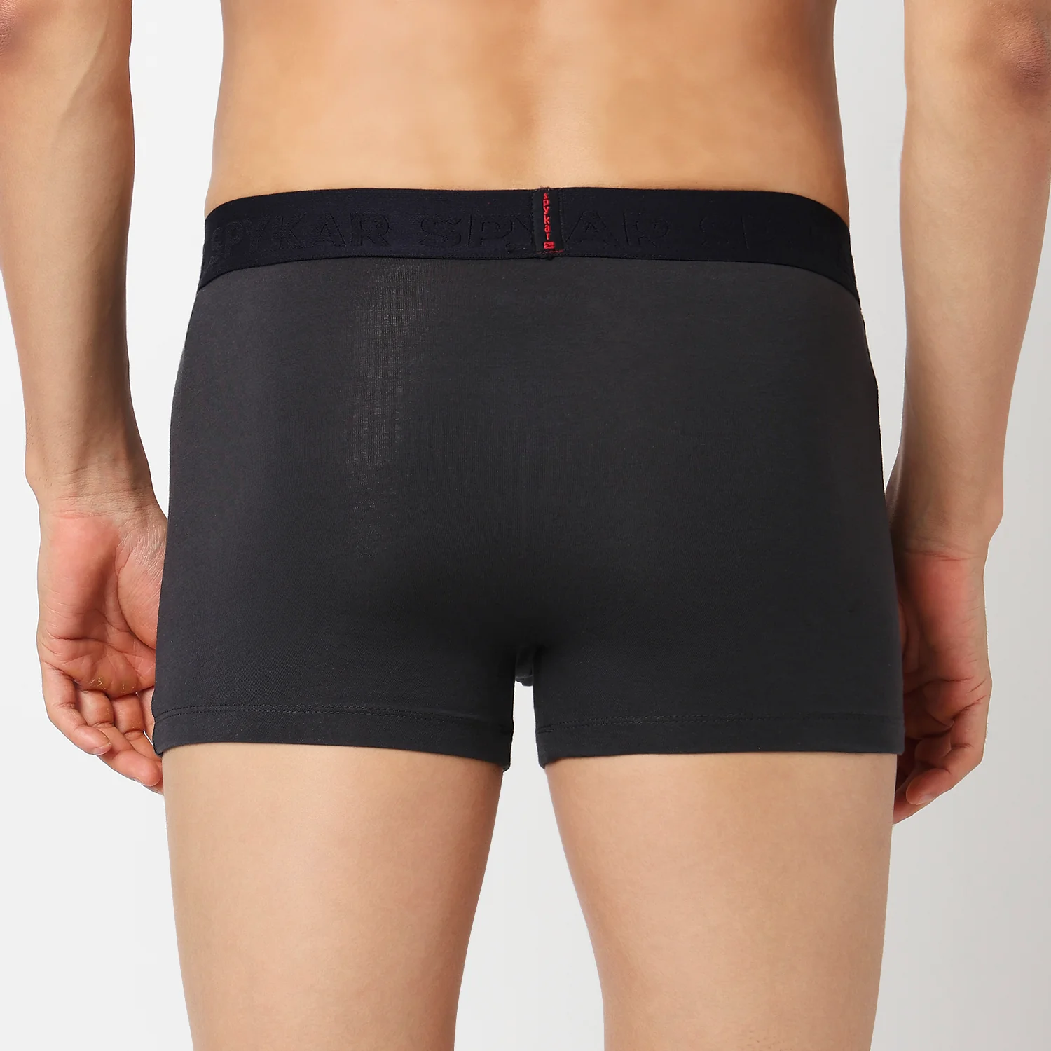 Underjeans Pack Of 3 Cotton Blend Solid Mid-Rise Trunks - Image 7