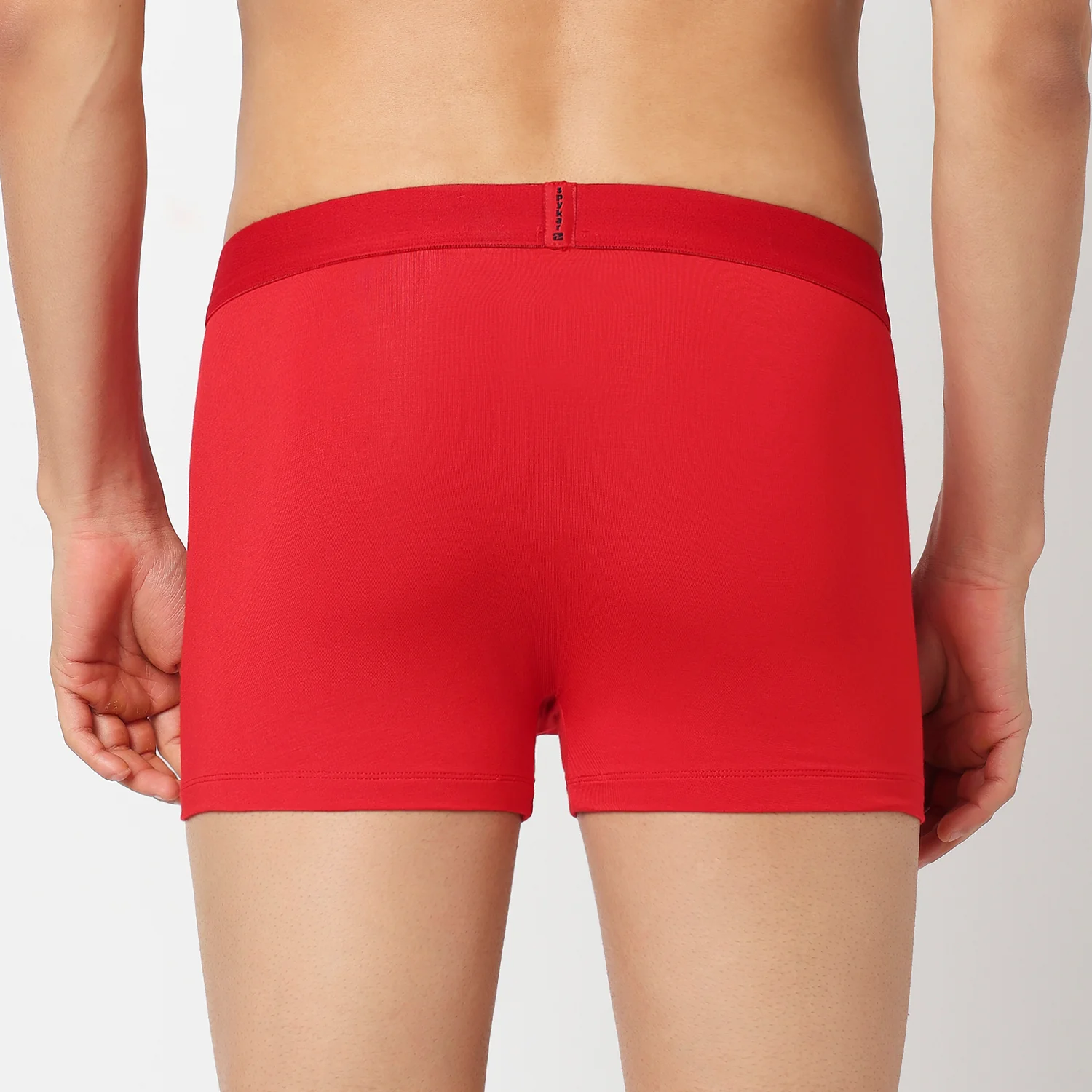 Underjeans Pack Of 3 Modal Blend Solid Mid-Rise Trunks - Image 7