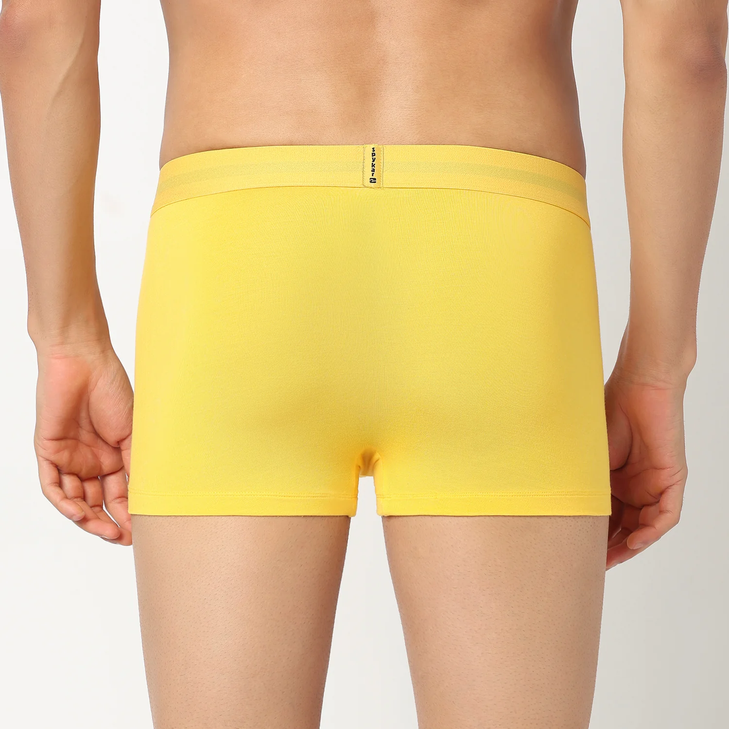 Underjeans Pack Of 3 Modal Blend Solid Mid-Rise Trunks - Image 8