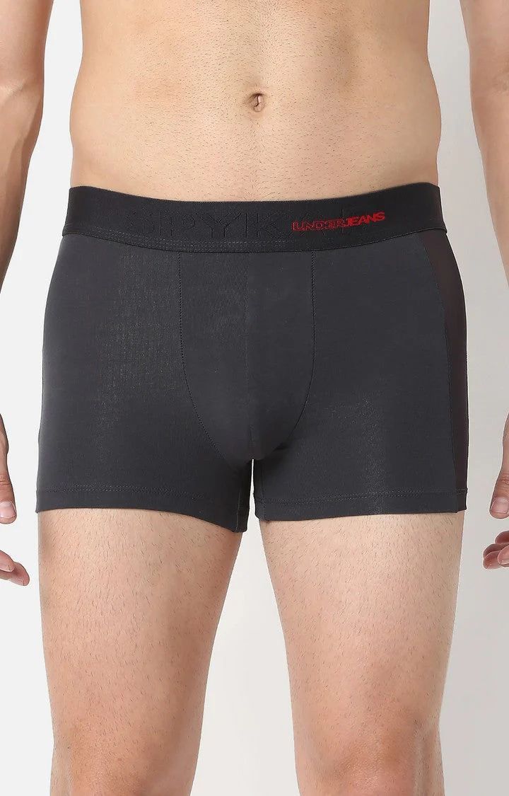 Underjeans Grey Cotton Trunk - Image 9