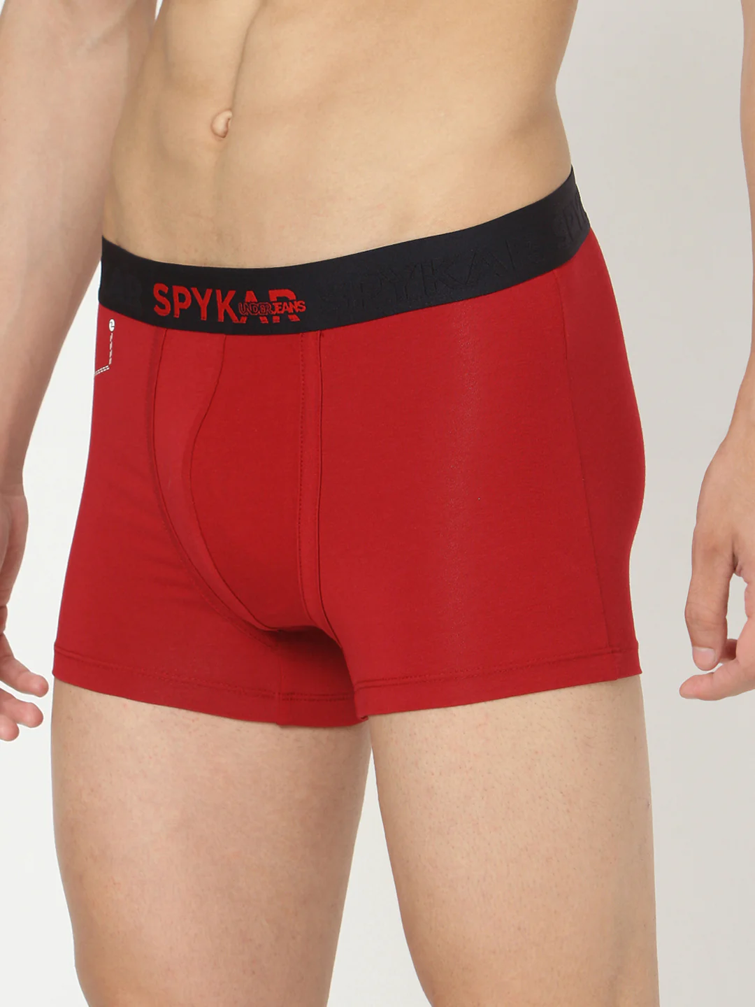 Underjeans Maroon Cotton Blend Trunk - Image 3