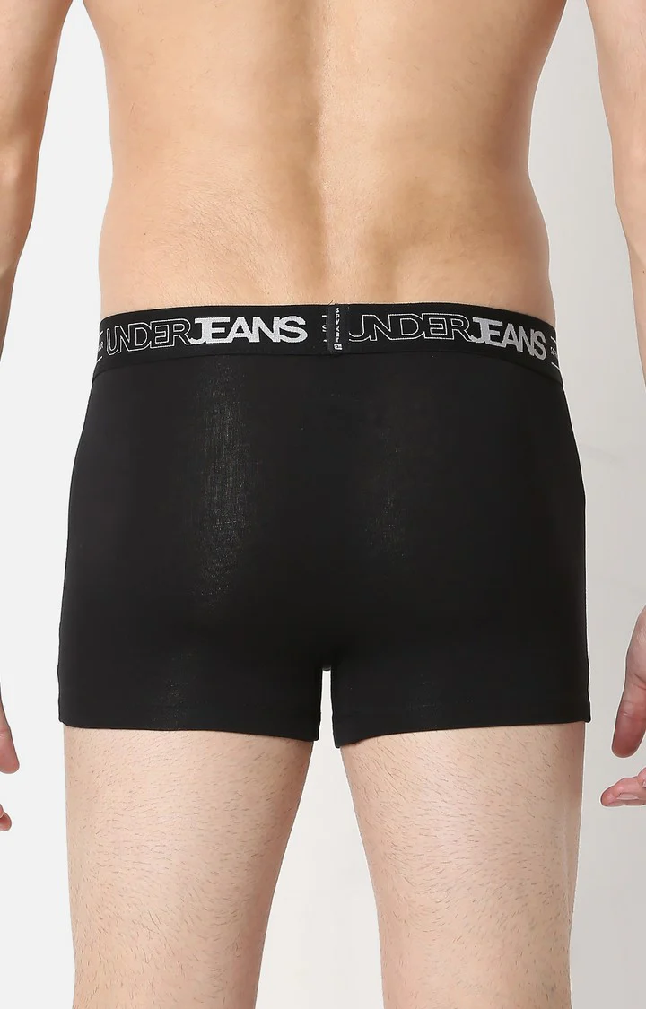 Underjeans Black Cotton Trunk - Image 6