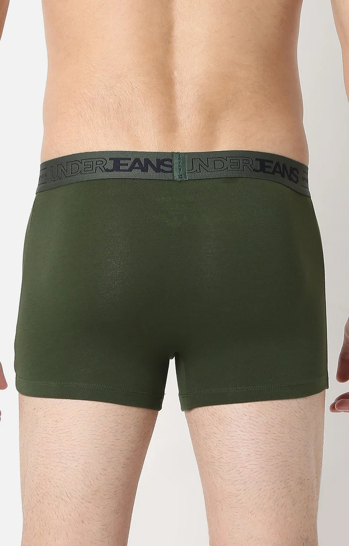 Underjeans Olive Cotton Trunk - Image 7