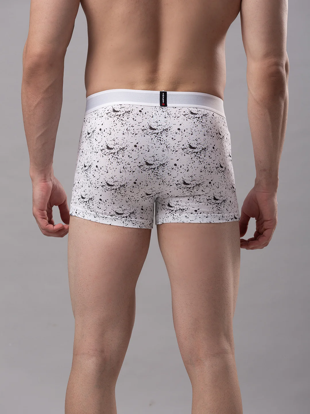 Underjeans White Cotton Blend Trunk - Image 3
