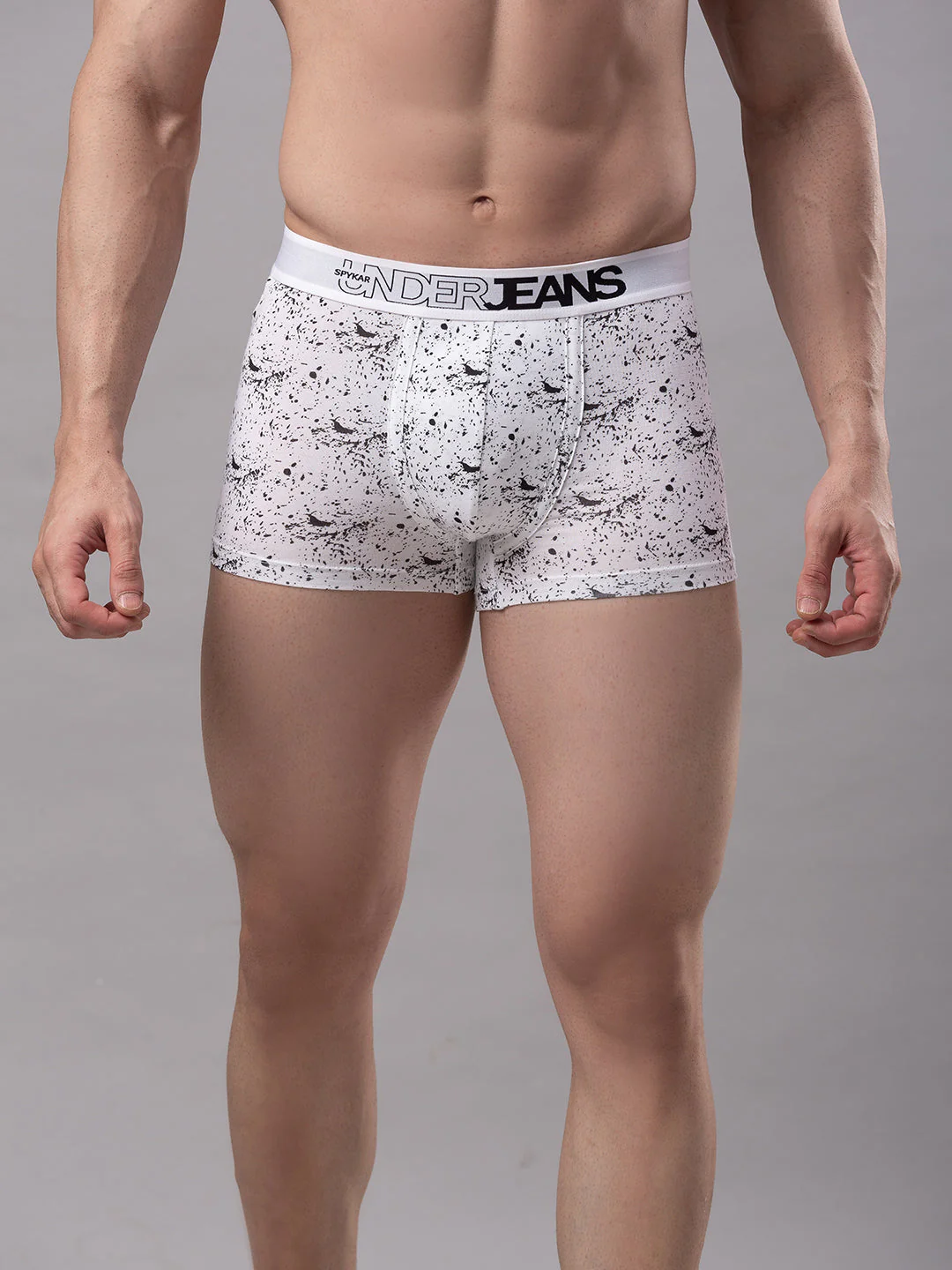 Underjeans White Cotton Blend Trunk - Image 6