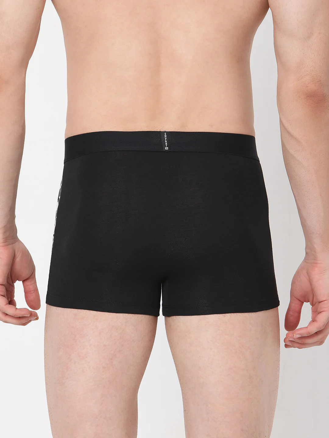 Underjeans Black Cotton Blend Trunk - Image 5