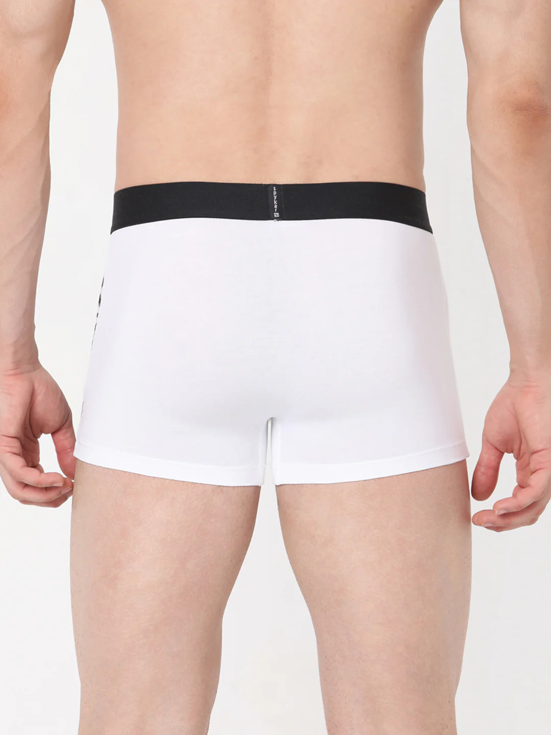 Underjeans White Cotton Blend Trunk - Image 5