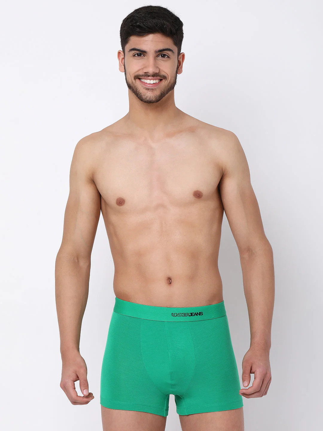 Underjeans Green Micromodal Trunk