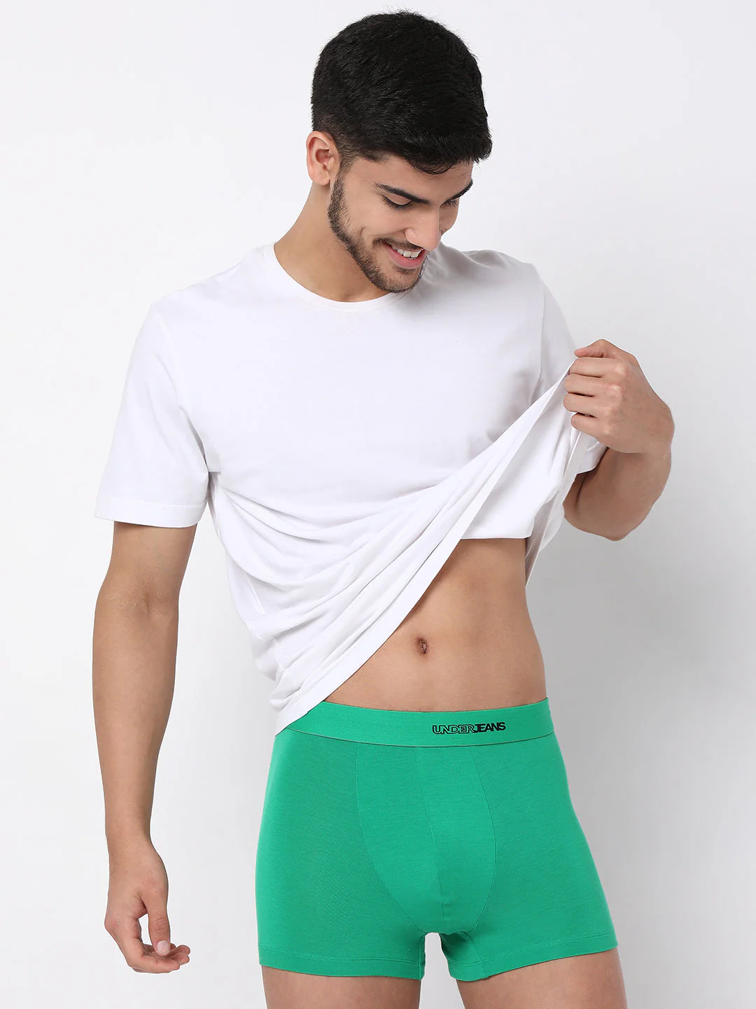 Underjeans Green Micromodal Trunk - Image 4
