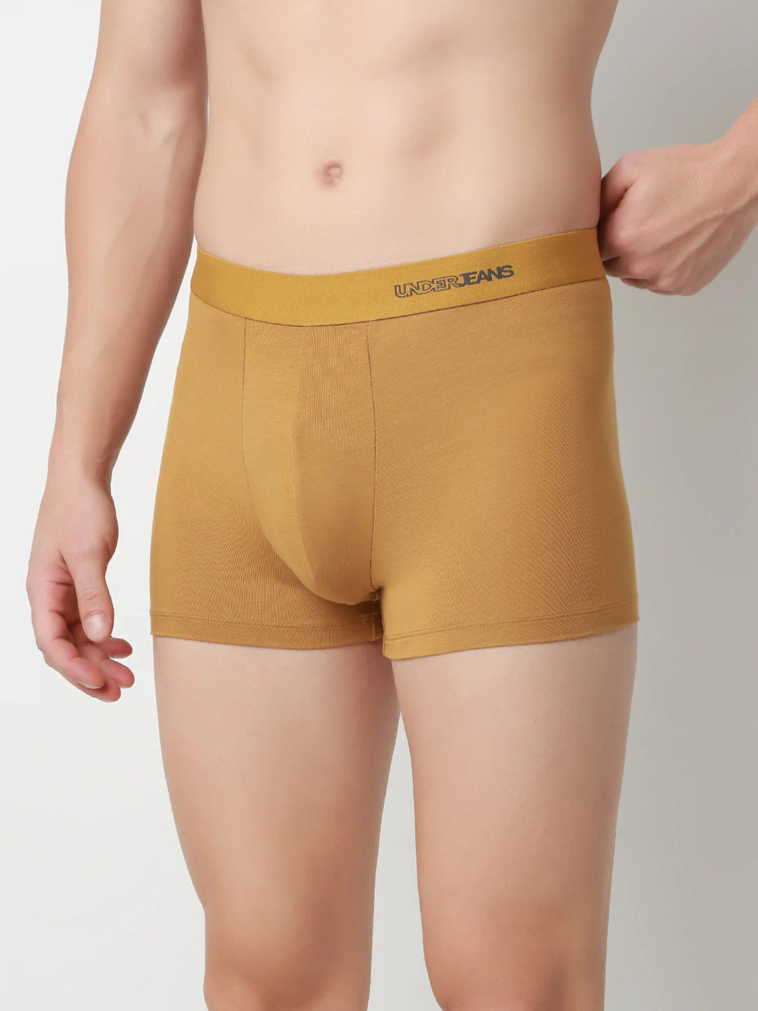 Underjeans Solid Khaki Trunk - Image 3