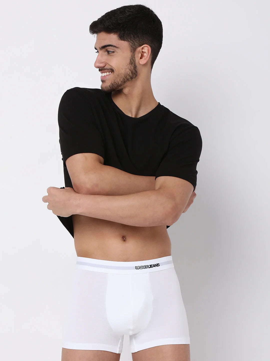 Underjeans White Micromodal Trunk - Image 4