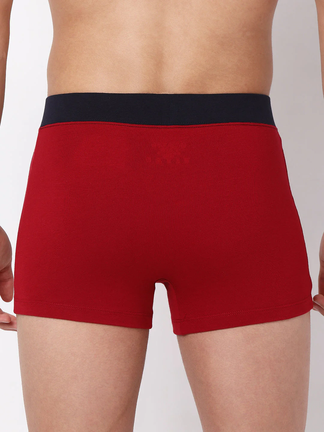 Underjeans Cotton Blend Maroon Trunk - Image 6