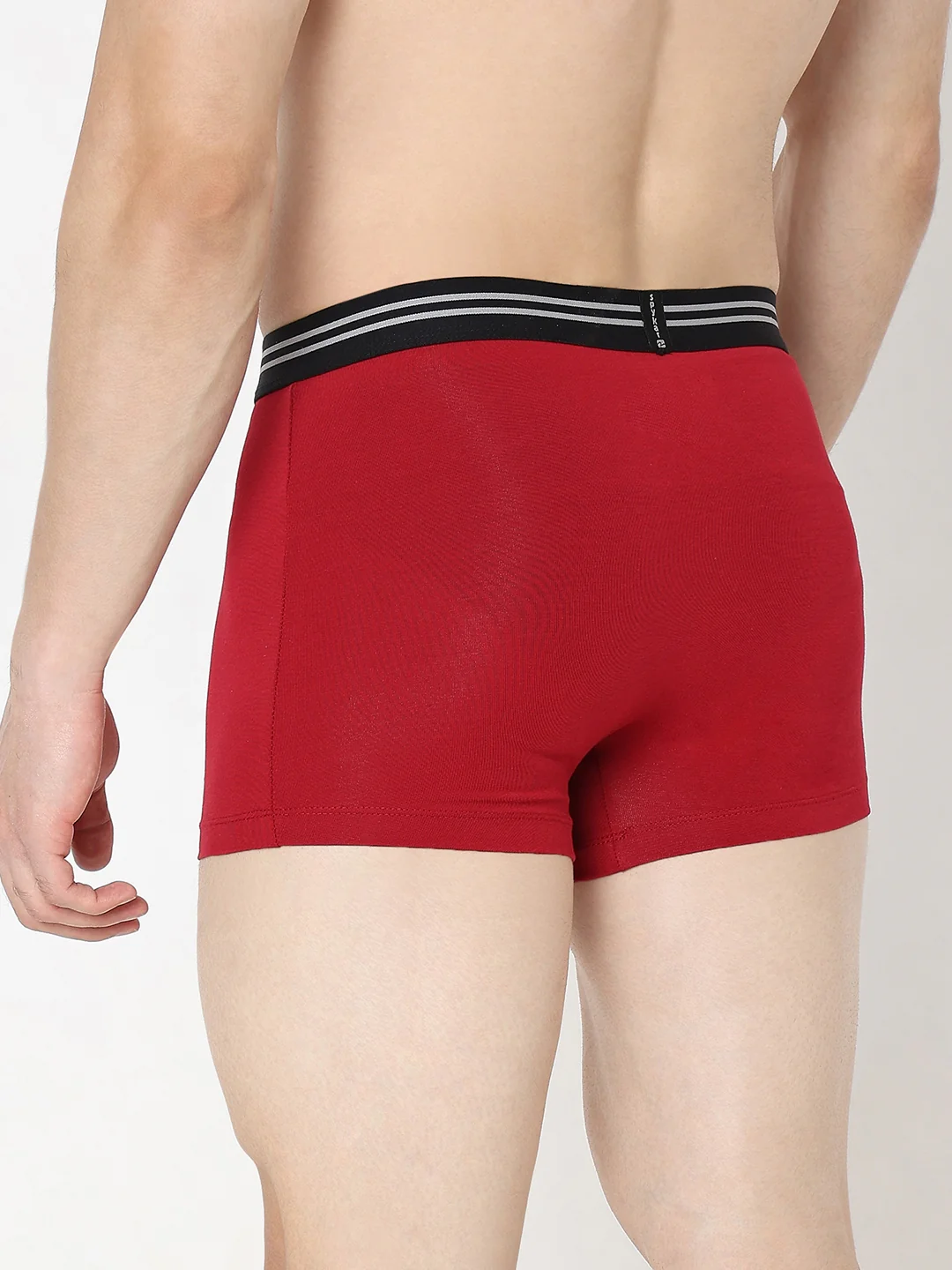 Underjeans Maroon Regular Fit Trunk - Image 5
