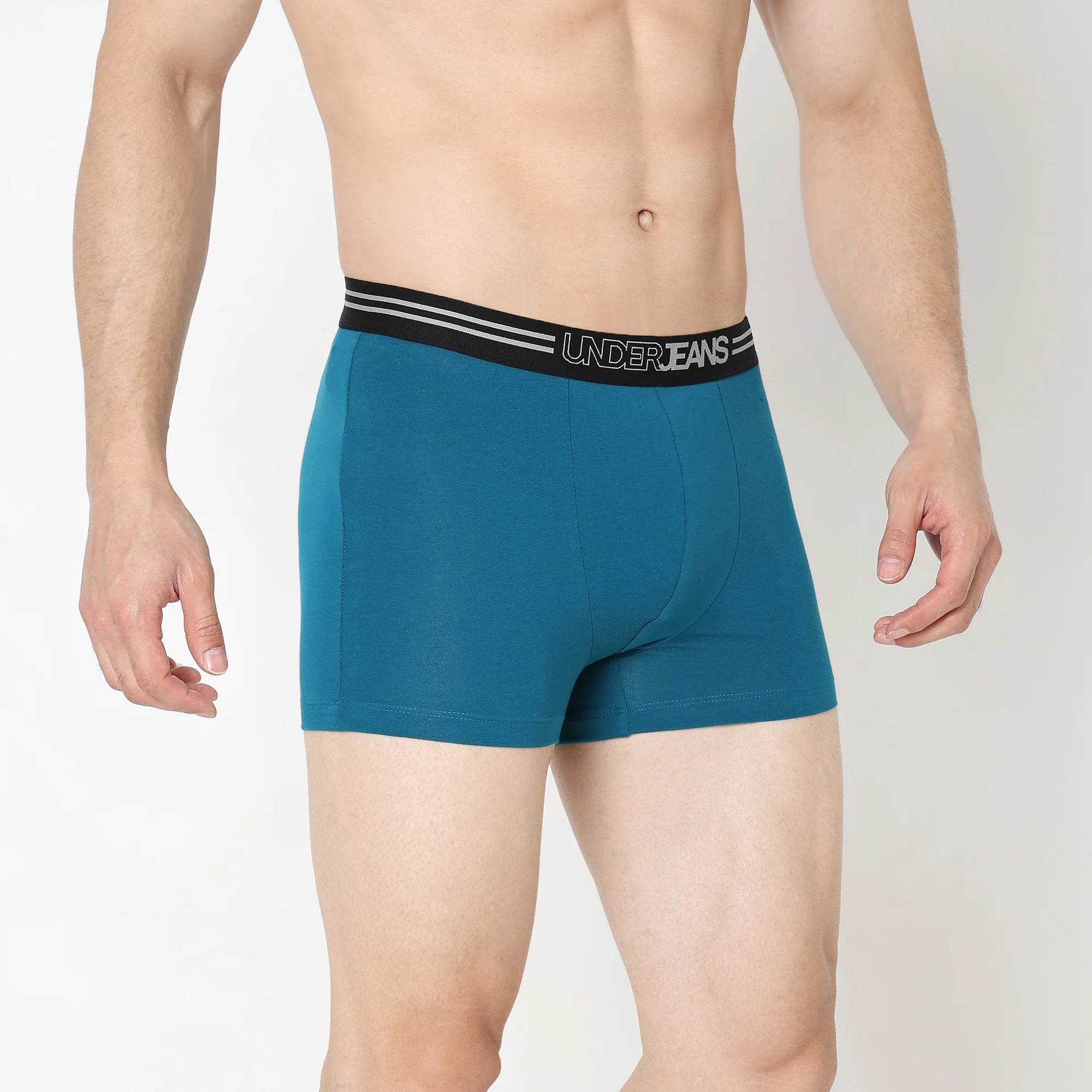 Underjeans Teal Blue Trunk - Image 4