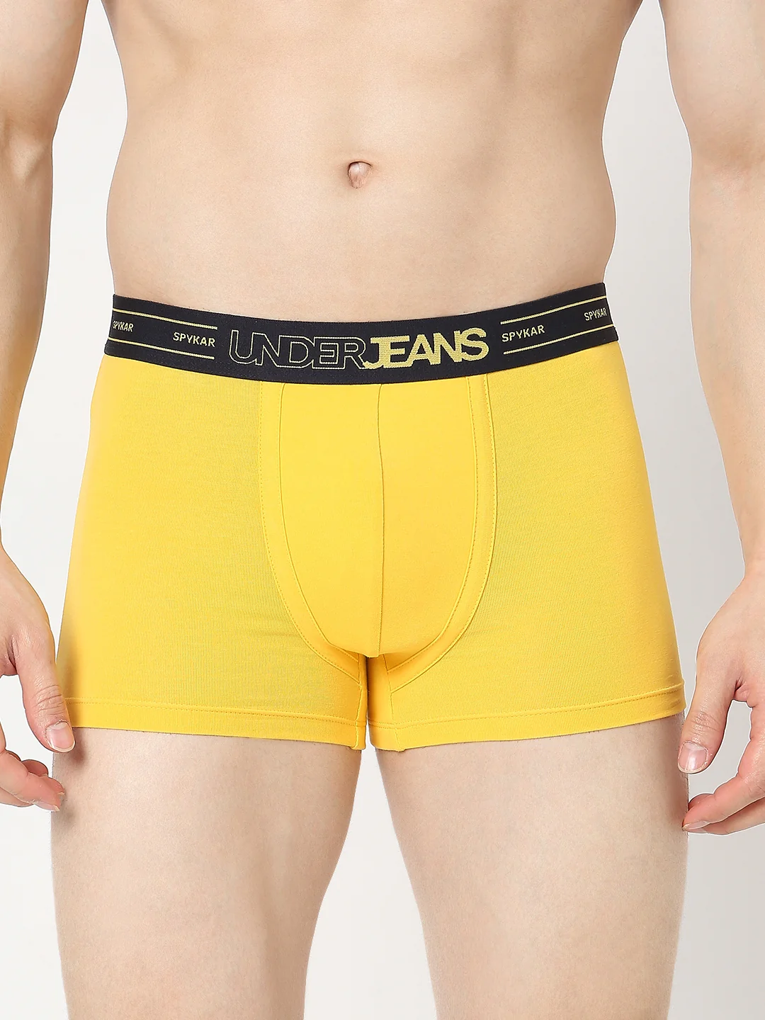 Underjeans Yellow Regular Fit Trunk - Image 2