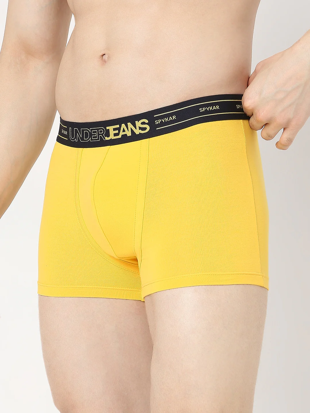 Underjeans Yellow Regular Fit Trunk - Image 3