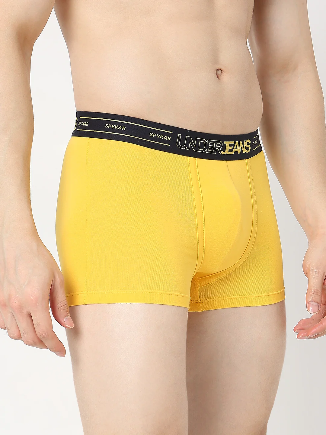Underjeans Yellow Regular Fit Trunk - Image 4